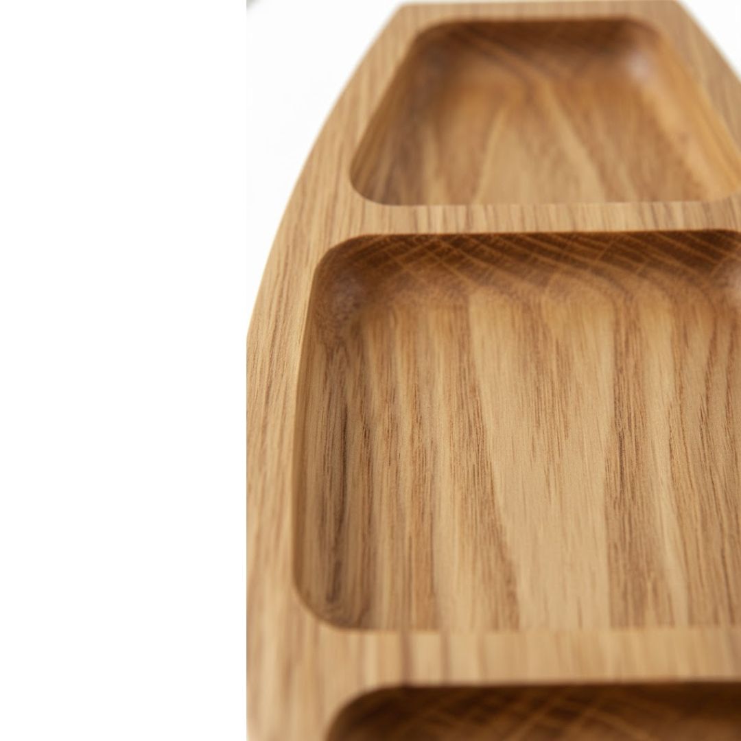 2 Sec Boat Platter - Elegant Kitchen Essential